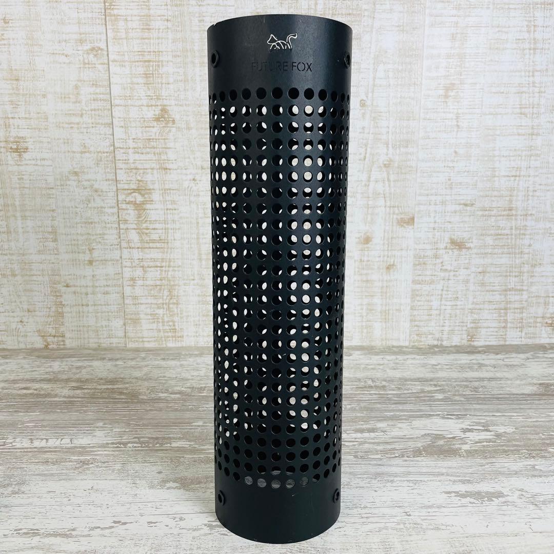 【極美品】FUTURE FOX 薪ストーブ　3面ガラス折りたたみ式　煙突ガード付