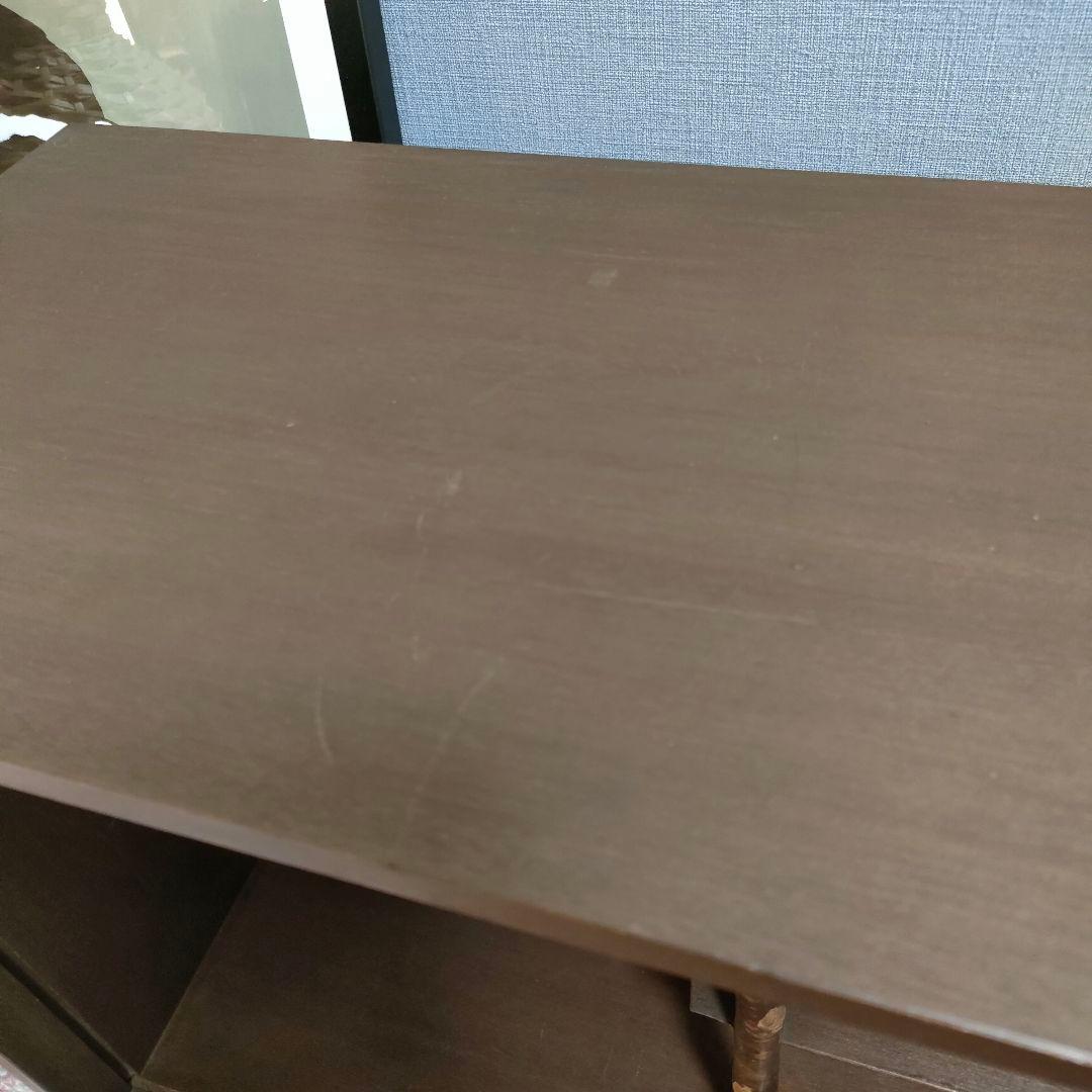 昭和レトロ 和モダン 竹支柱 飾り棚 キャビネット