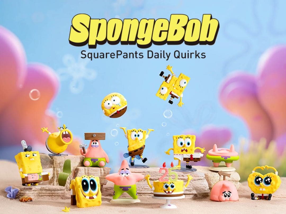 POP MART SpongeBob Daily Quirks ボックス