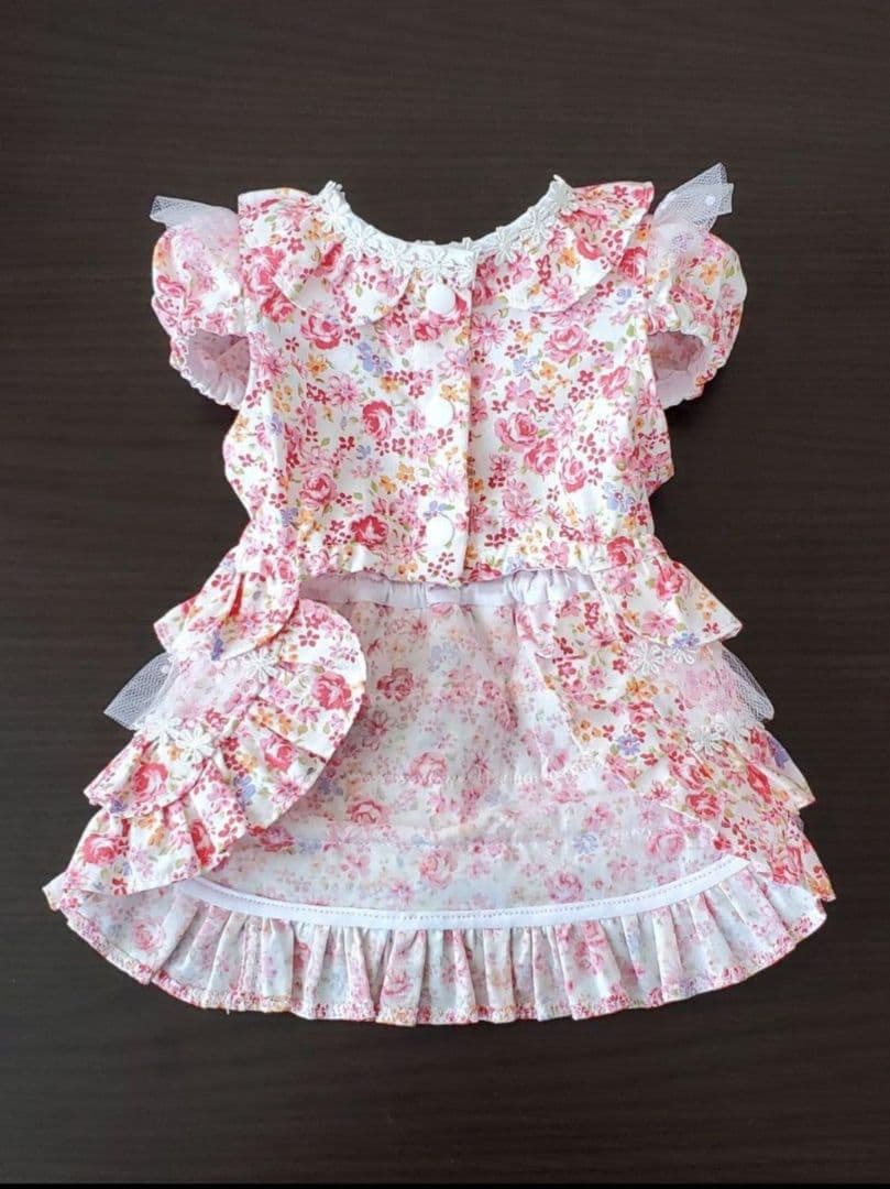 らむねこ　フリフリワンピ　Ｓ～Ｍサイズ