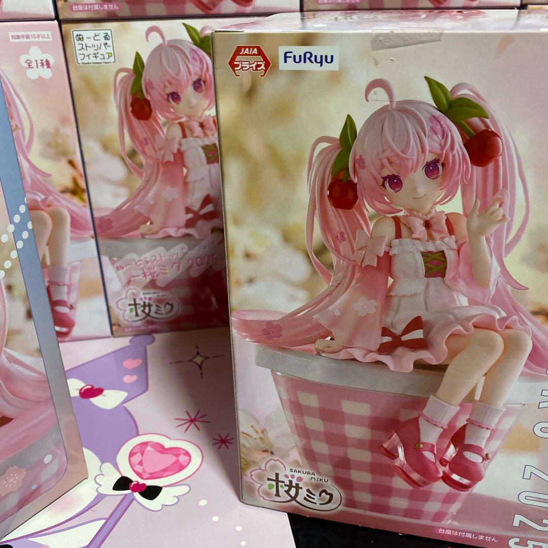 桜ミク　2025 ぬーどるストッパー　フィギュア　25個セット