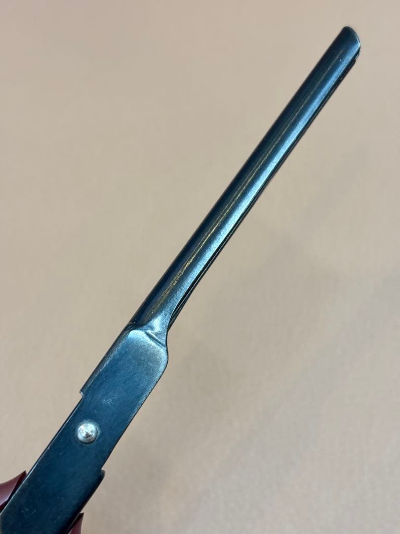 未使用品　LENZ Z-8Rかまぼこ型　半丸8㎜アイロン　理容アイロン