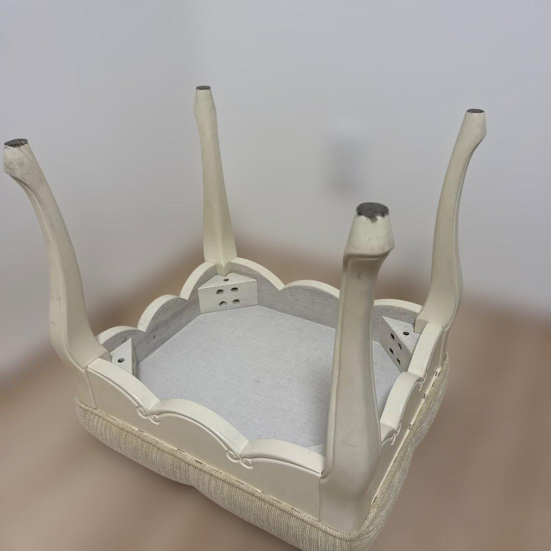 スツール 東海家具 Fleur 猫足 ロココ