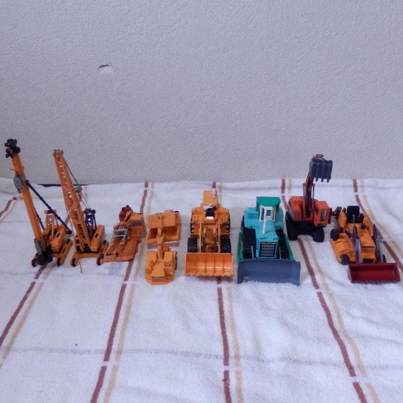 ⭕️当時物★働く車セット❤️日本製★シンセイ★ダイヤペットACE★ヨネザワ