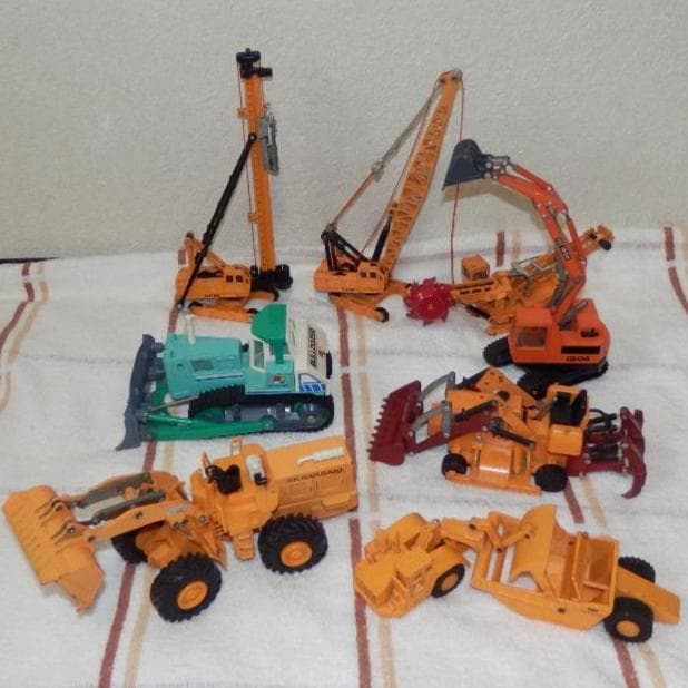 ⭕️当時物★働く車セット❤️日本製★シンセイ★ダイヤペットACE★ヨネザワ