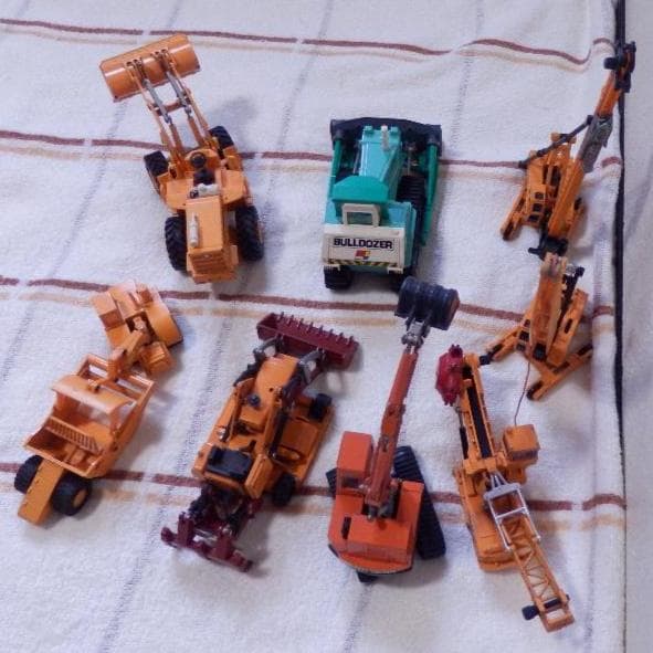 ⭕️当時物★働く車セット❤️日本製★シンセイ★ダイヤペットACE★ヨネザワ