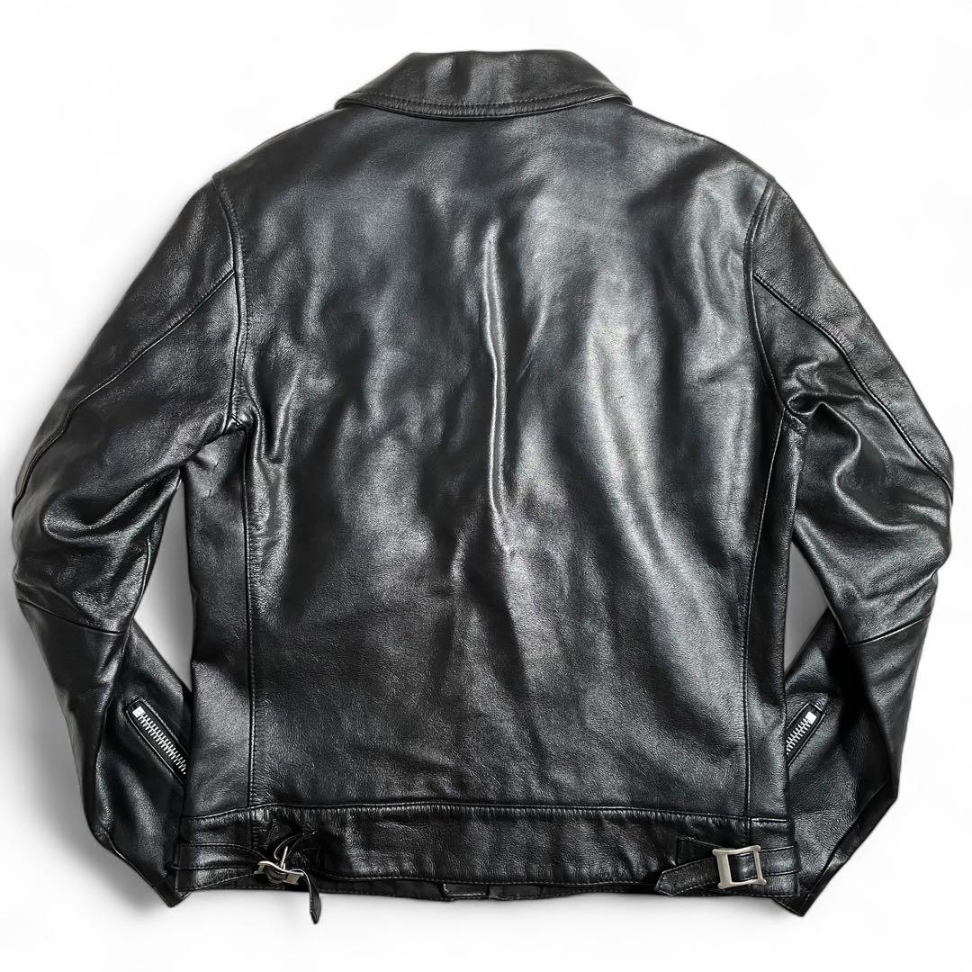 STOOGE&CO レザージャケット ライダース 襟付き 本革