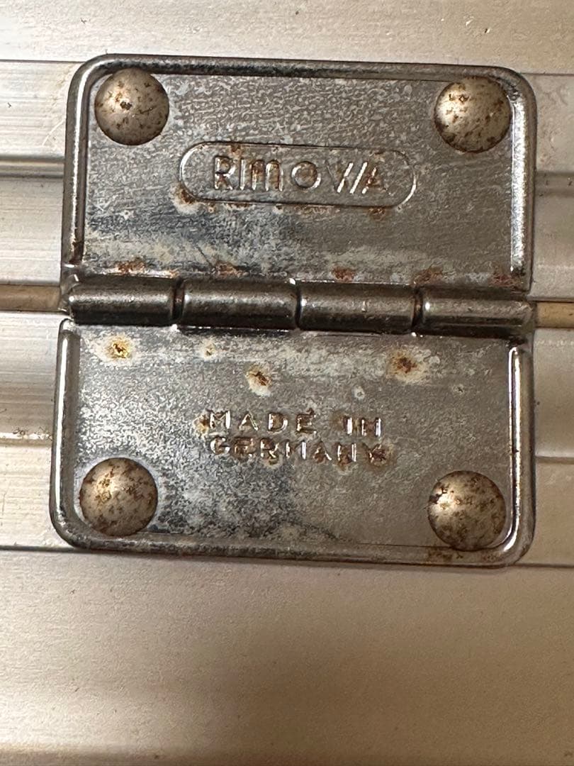 RIMOWA TOPAS 青ロゴ ドイツ製 2輪 アルミ