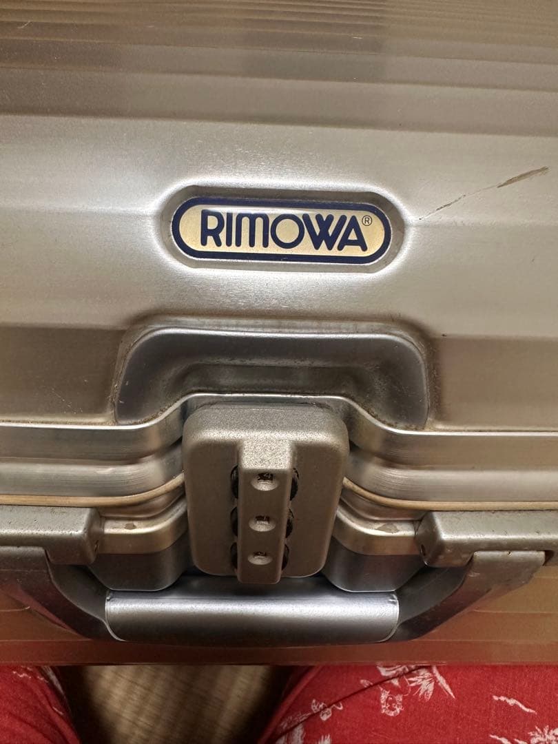 RIMOWA TOPAS 青ロゴ ドイツ製 2輪 アルミ