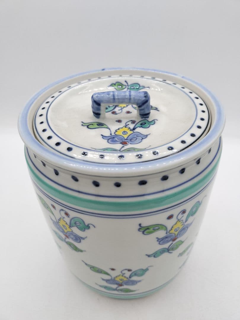 c536 【新品・未使用】水指 オランダ 平安　手塚祥堂 茶道具