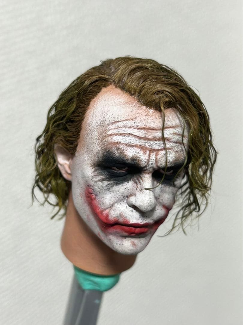 1/6 カスタム植毛ヘッド ダークナイト ジョーカー 留置所Ver.