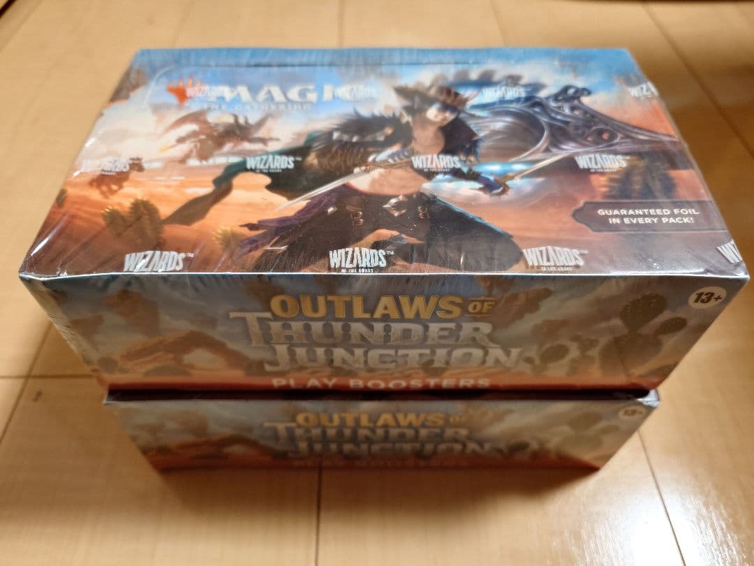 未開封 サンダージャンクションの無法者 プレイブースター 英語版 2BOX