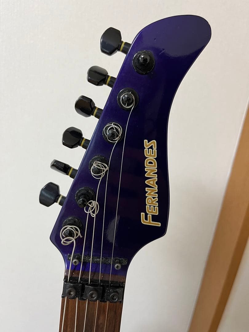 FERNANDES FR-55 purple エレキギター