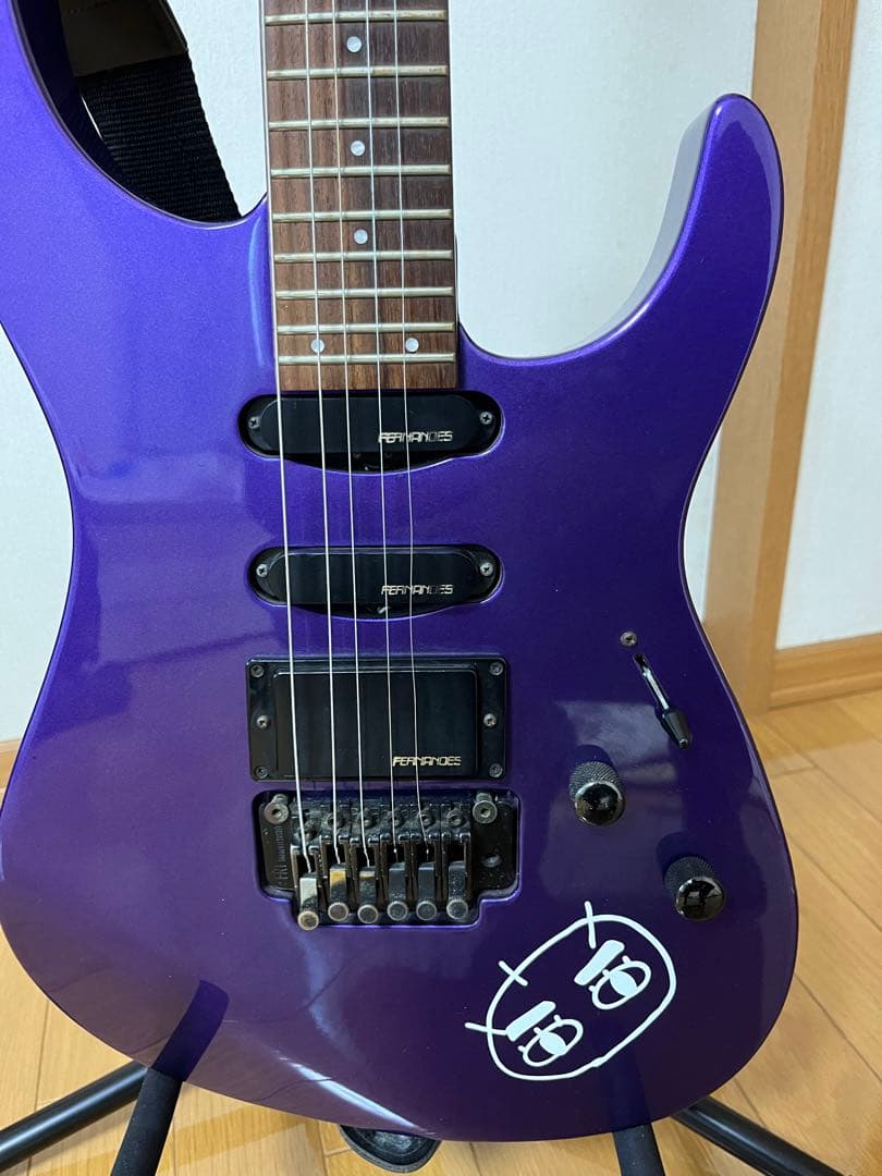 FERNANDES FR-55 purple エレキギター