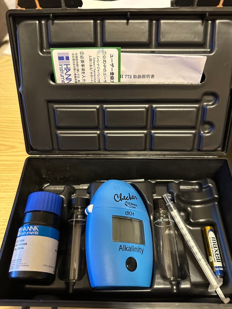 Hanna 水質検査　4点セット