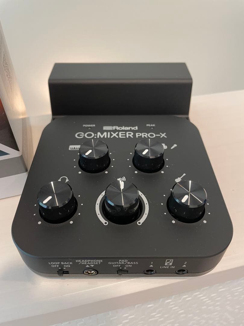 ROLAND GO：MIXERPRO-X モバイルデバイスポータブルミキサー
