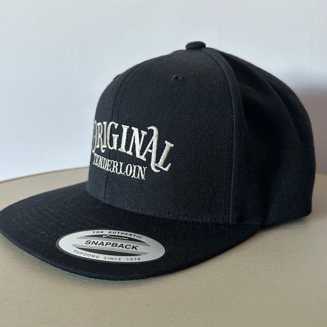 TENDERLOIN テンダーロイン　スナップバック　キャップ　ブラック