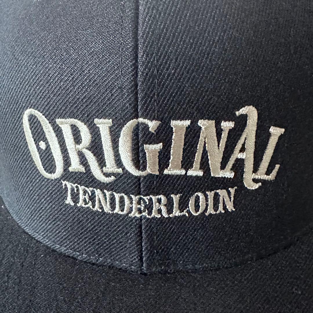 TENDERLOIN テンダーロイン　スナップバック　キャップ　ブラック