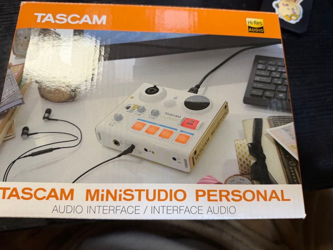 極美品】TASCAM US-32 配信用 オーディオインターフェース 初心者◎