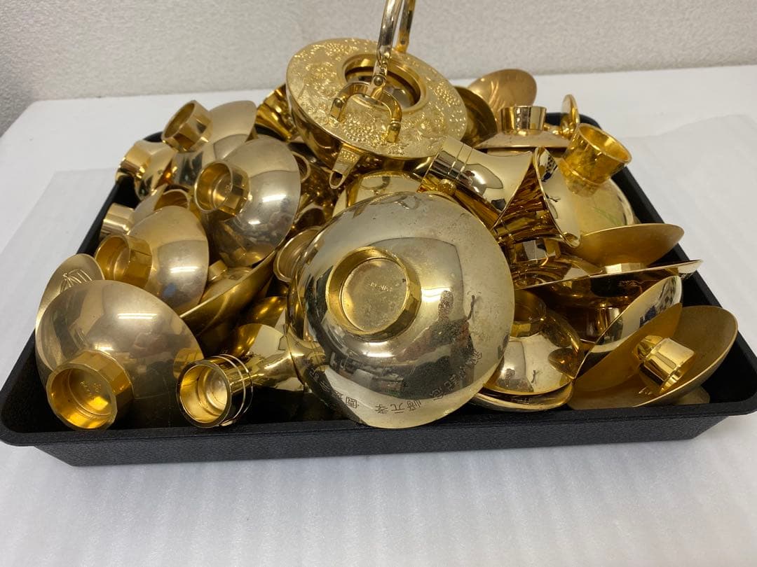 3-1909 24KGP 金盃・急須まとめ　約5.88kg