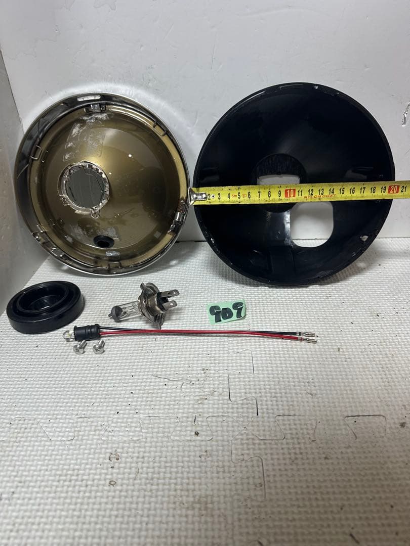 当時物マーシャル909ヘッドライトASSYS.E.V. MARCHALシビエ