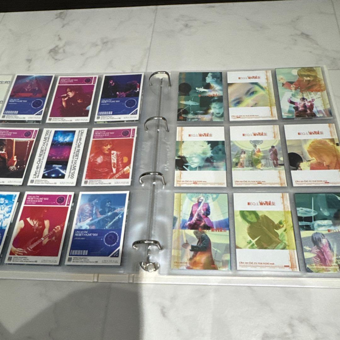 ラルク パーフェクトコレクション2 コンプリート hyde トレカ