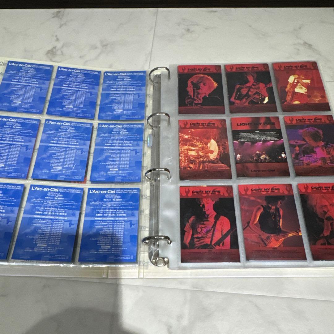 ラルク パーフェクトコレクション2 コンプリート hyde トレカ