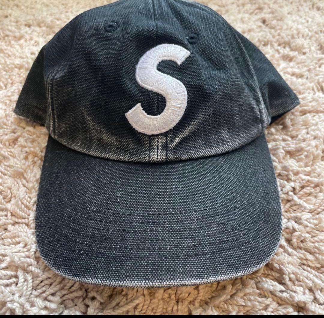 supreme Sロゴキャップ