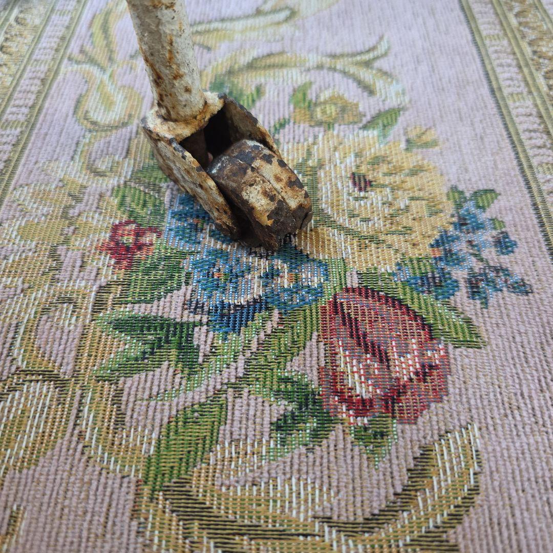 フランスアンティーク　アイアン　ベビーベット　ソファー　椅子