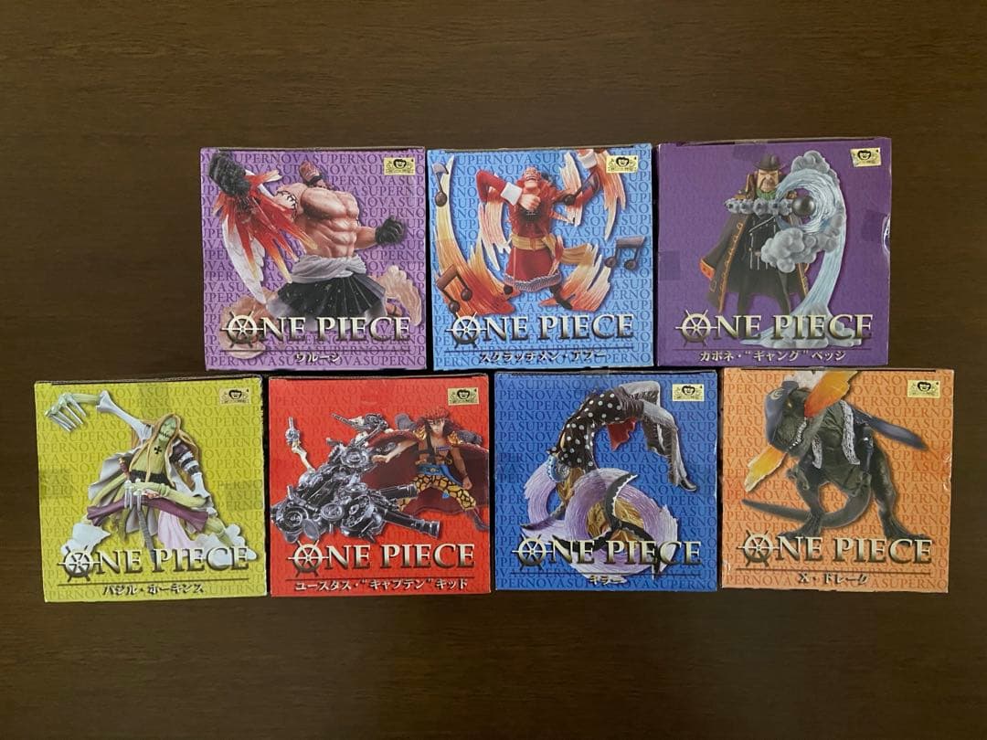 ワンピース スーパーエフェクト 超新星 フィギュア 7種