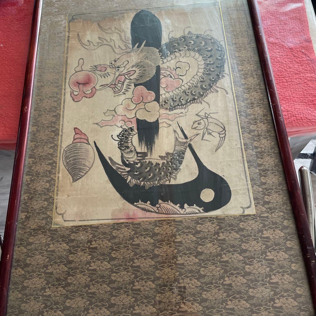 韓国、民画、絵文字