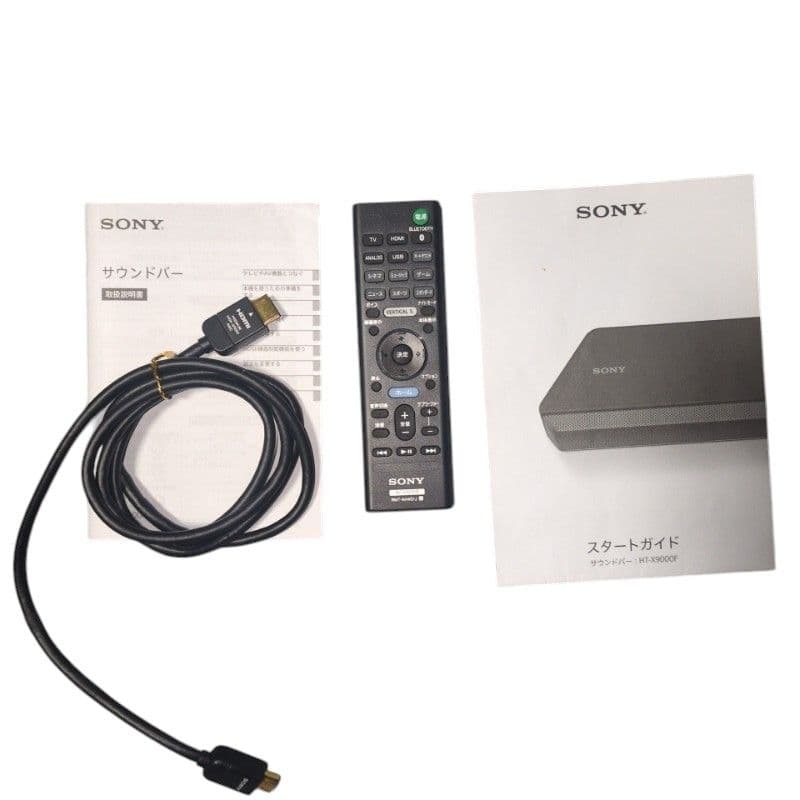 美品　HT-X9000F　サウンドバー　ソニー　SONY　ホームシアター　19年