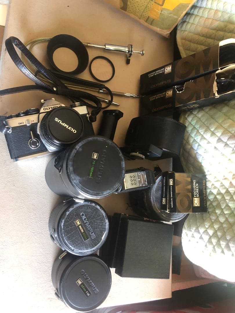 オリンパスOM-2 Olympus レトロ　フィルムカメラ