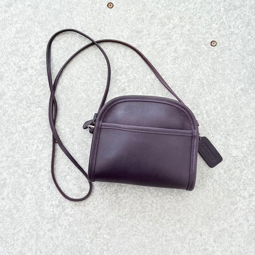 バッグ Vintage Coach Abbie Zip Shoulder Bag