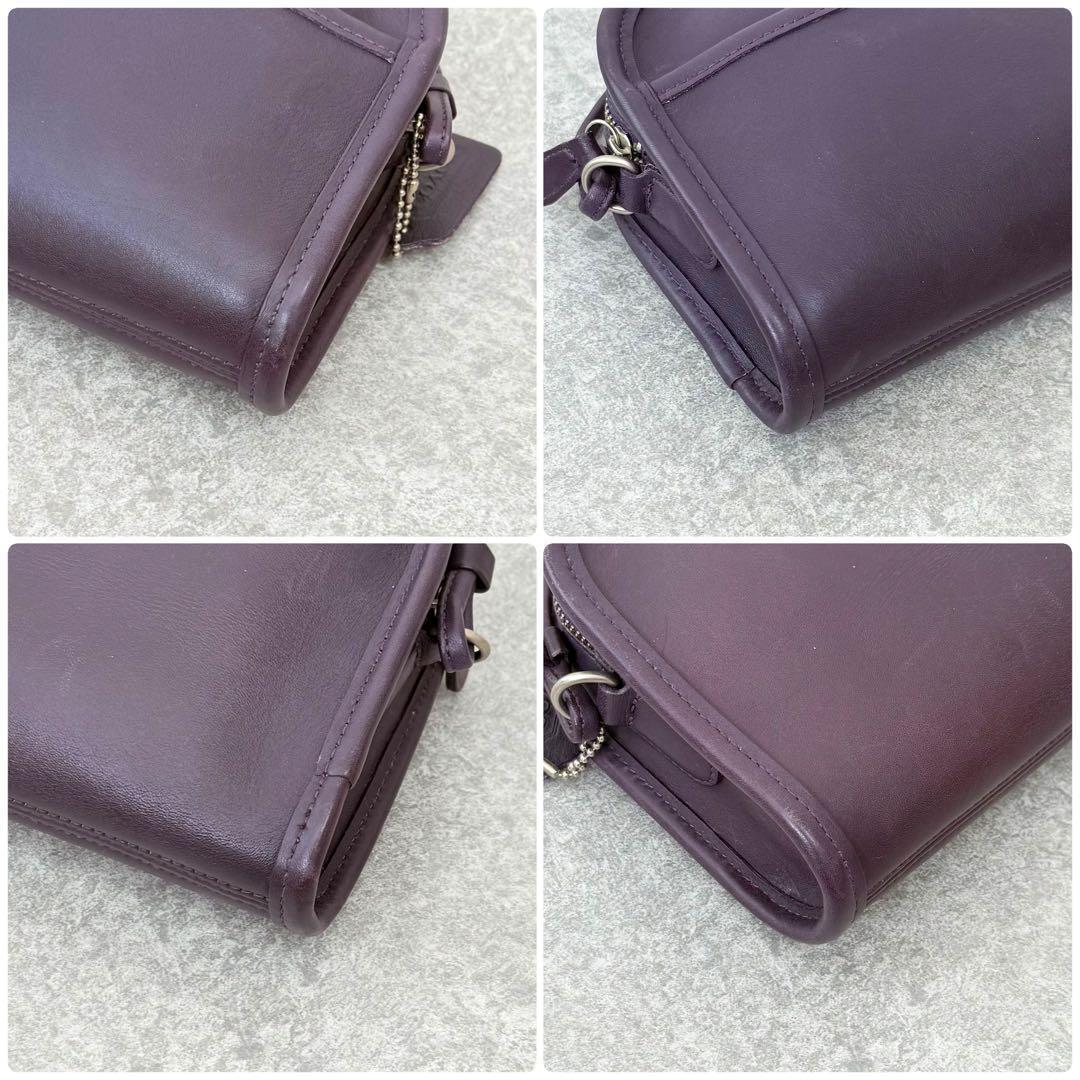 バッグ Vintage Coach Abbie Zip Shoulder Bag