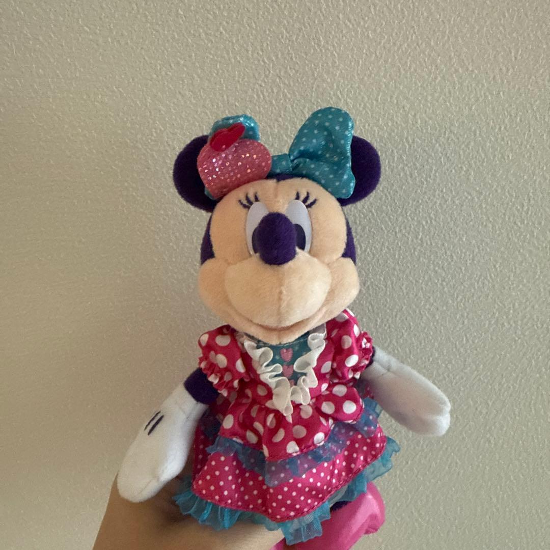 タグ付き　ミニーのファンダーランド♡パルパルーザ♡ぬいぐるみバッジ