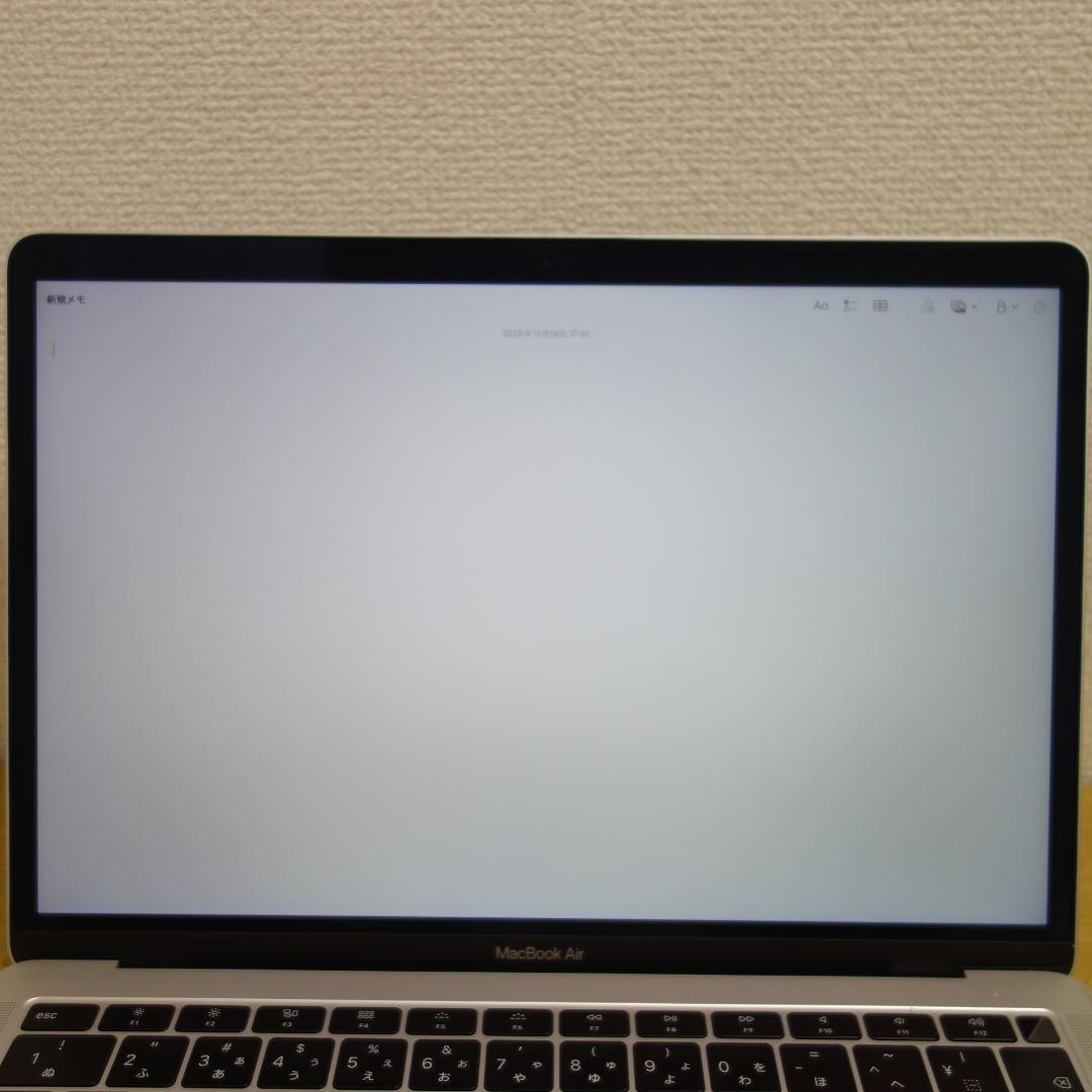 253）MacBook Air 2019　13インチ　/128GB/8GB/i5