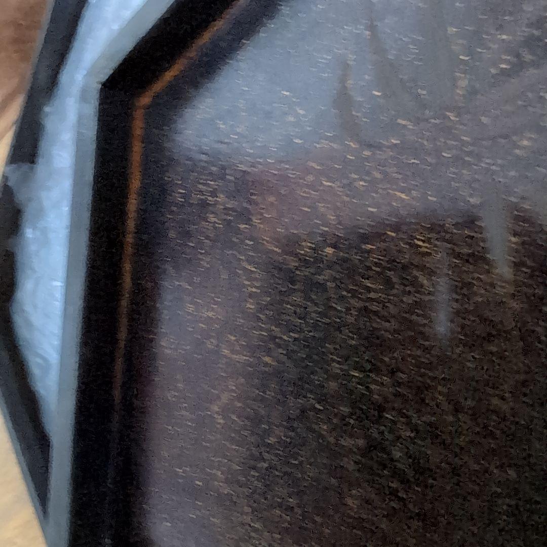 蒔絵絵梨地八角形硯箱　漆器 文箱 金箔装飾