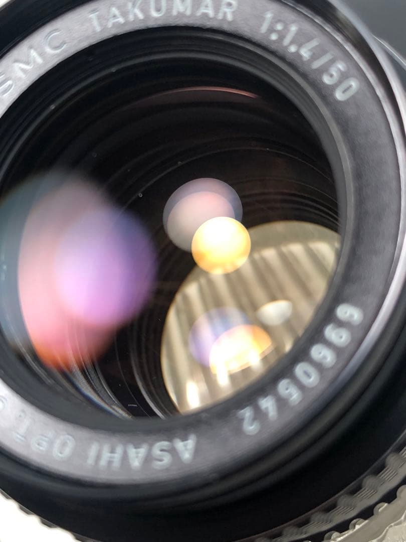 フード付き　smc takumar 50mm f1.4 m42