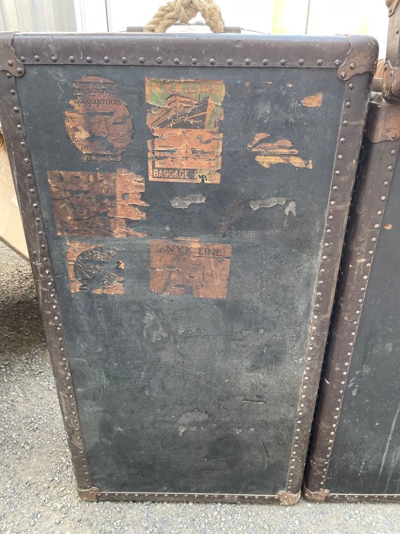 USアンティーク渡航トランク