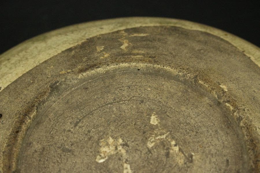 黄瀬戸 梅型 鉢 古美術(ZE569)