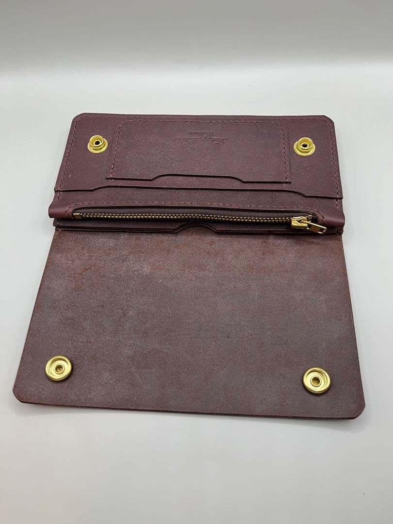 【値下げ】トラッカーウォレット　ラフィアン(ホーウィン社)①