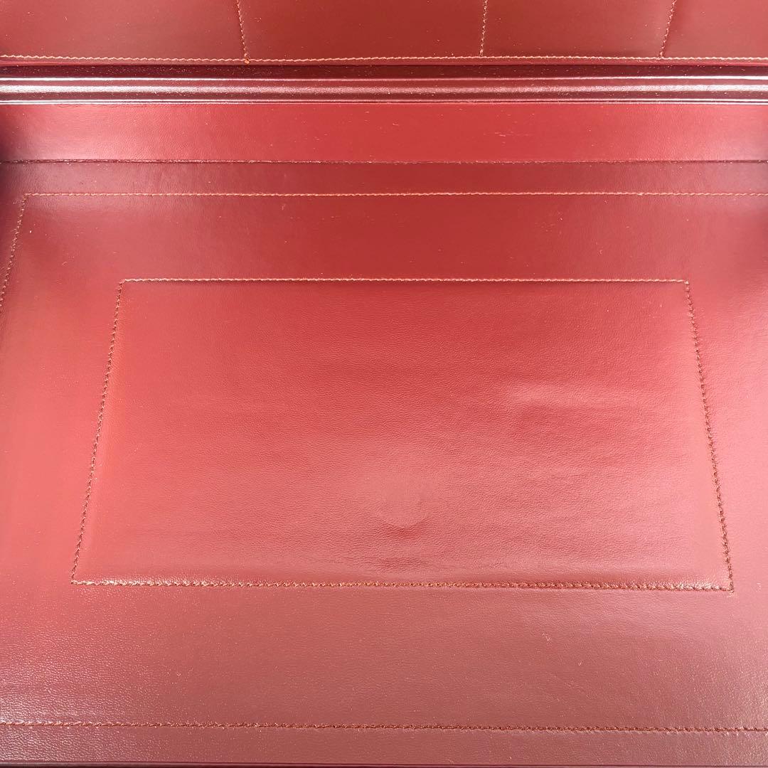 カルティエ　Cartier アタッシュケース マストライン ボルドー