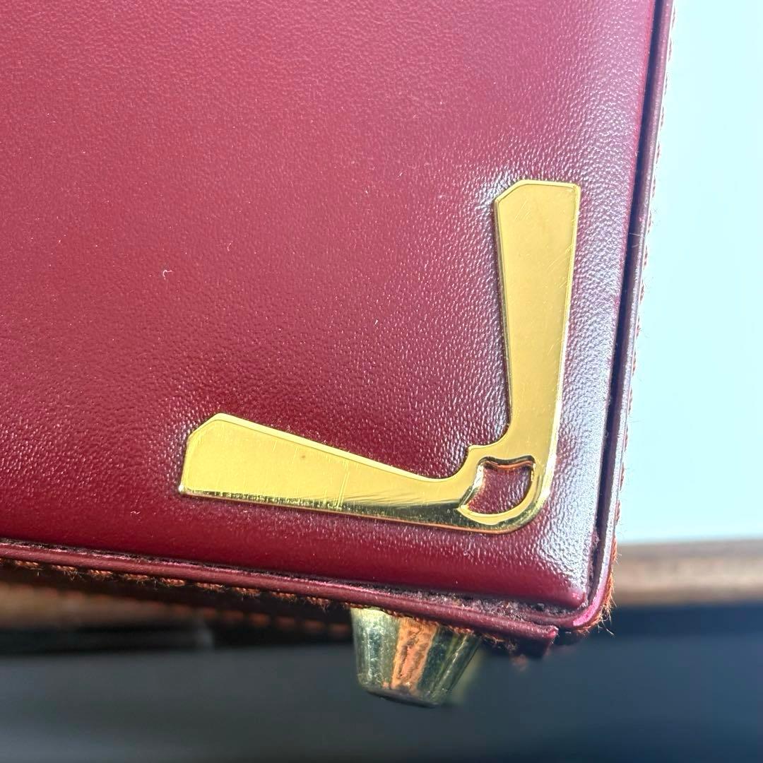 カルティエ　Cartier アタッシュケース マストライン ボルドー