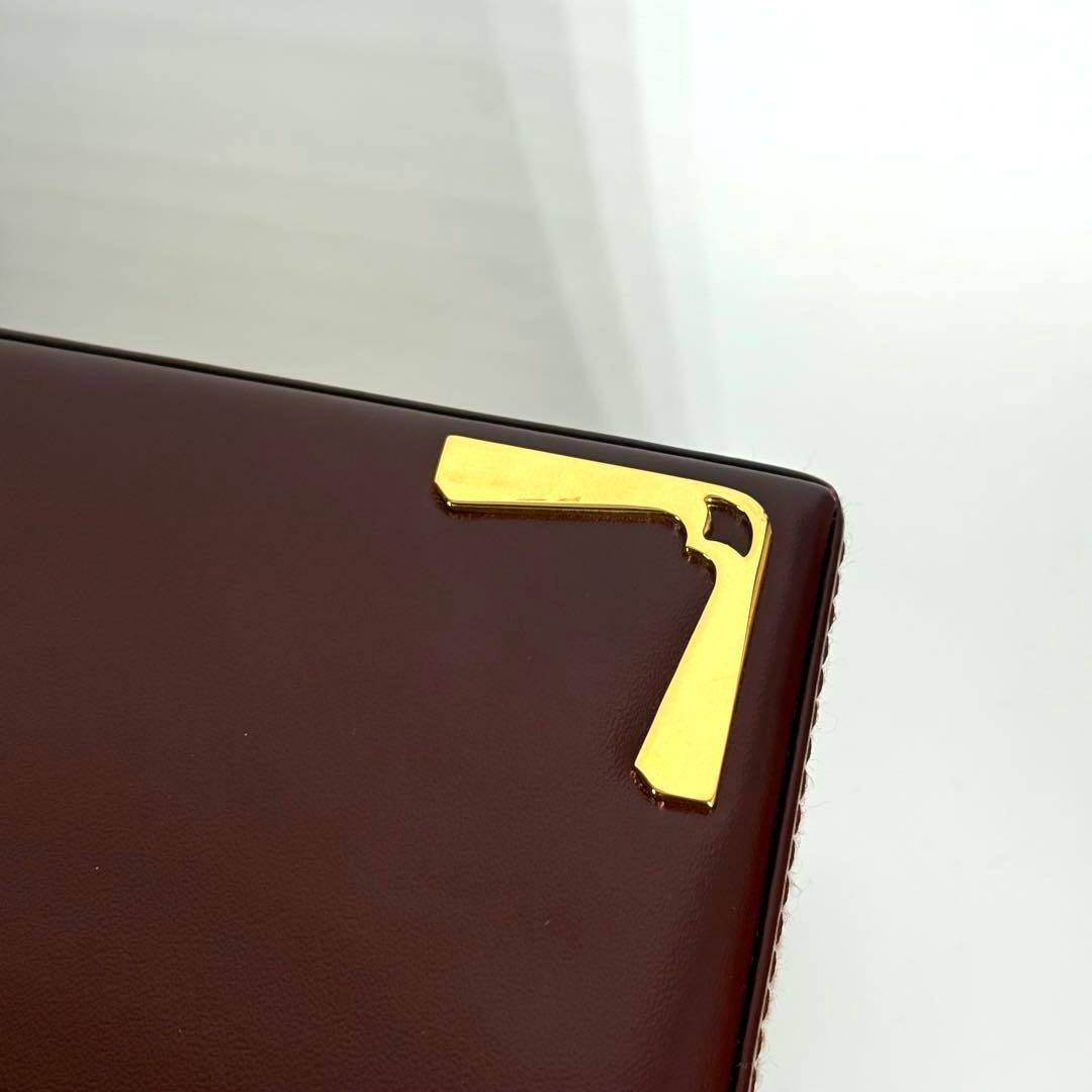 カルティエ　Cartier アタッシュケース マストライン ボルドー