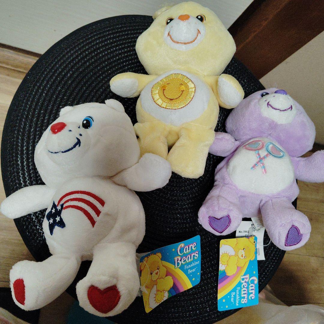 Care Bears ぬいぐるみ 3体セット