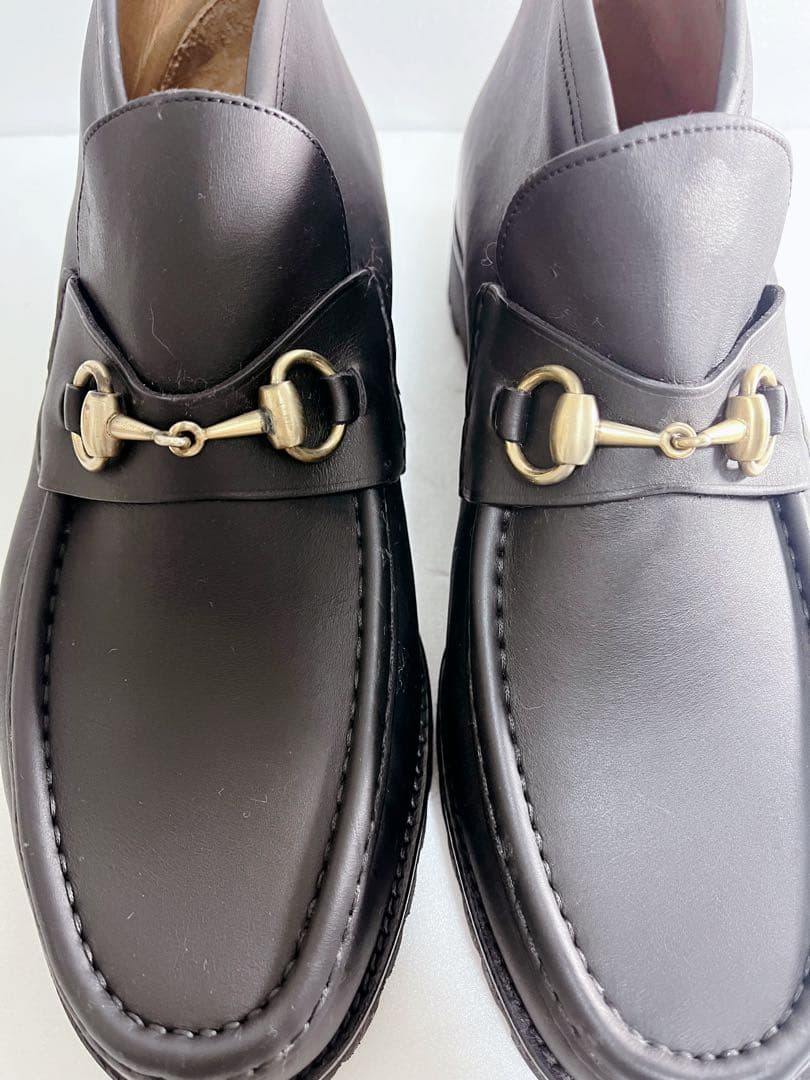 GUCCI グッチ ビットローファー黒 約28〜28.5cm 43 1/2 美品