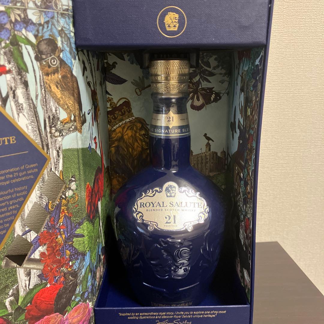 【新品・未開封】 SALUTE 21年 ブレンデッドスコッチウイスキー