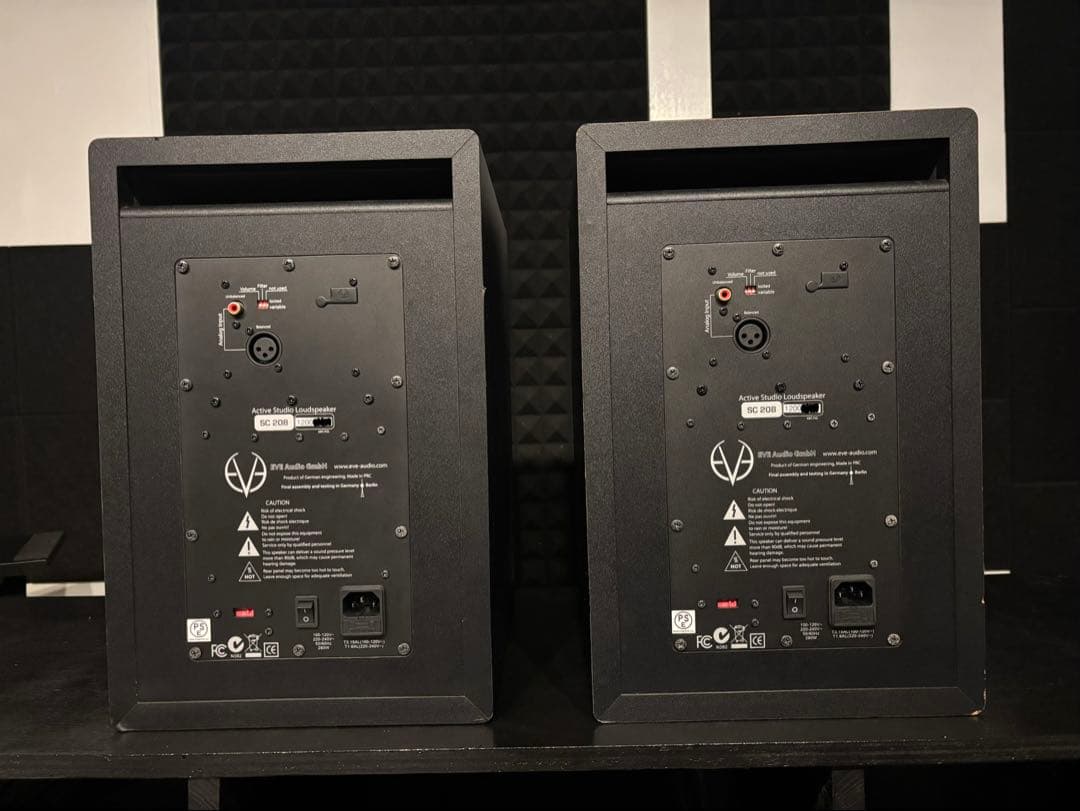 EVE AUDIO SC208 ①モニタースピーカー　基盤Assy交換済