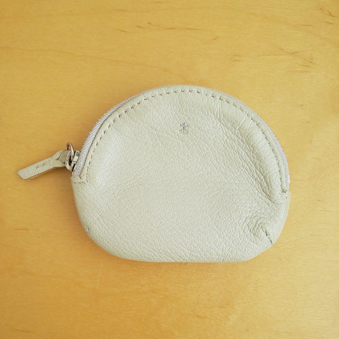 ARTS&SCIENCE ケース Round pouch アイボリー 美品
